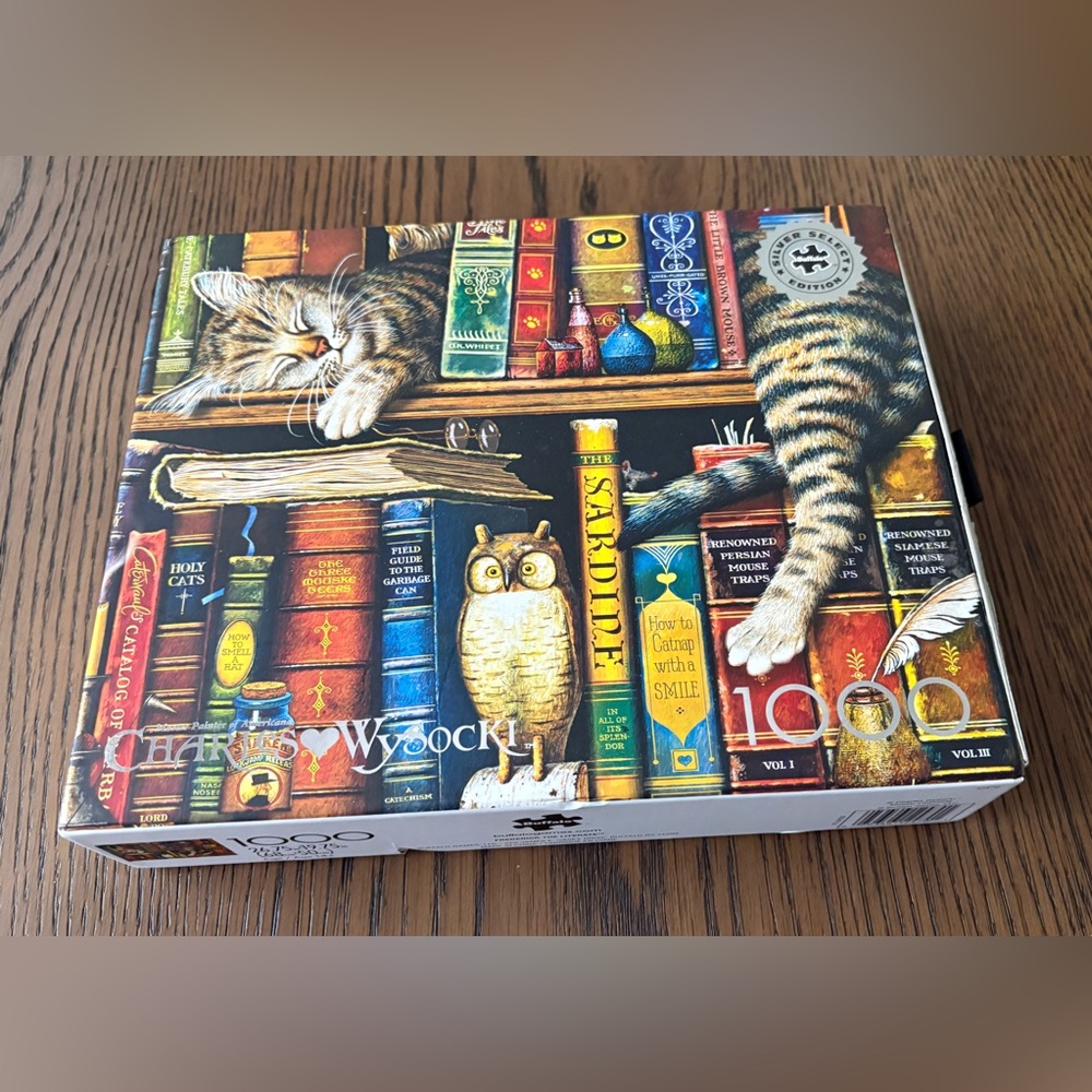 Charles Wysocki Silver Select Edition Frederick The Literate 1000 Pc. Complete